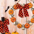 thumbnail image 4 of Halloween Wired Edge Ribbon, 5 Yard Bat Spider Web Ghost Dots Printed Ribbons Wrapping Ribbon for Halloween Party Decoration Wreath DIY Craft, 2.5inch wide, 4 of 5