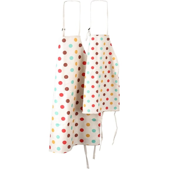 Matching Aprons for Kids and Adults,2 PCS Aprons for Women & Kids Aprons,Perfect Mommy and Me Kitchen Cooking Apron