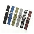 thumbnail image 3 of Premium Smooth Nylon Watch Strap 20mm 22mm Woven Nylon Seatbelt Watchband Quick Release Replacement Wristband Fit For Seiko Watch, 3 of 5