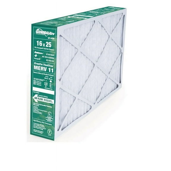 GeneralAire 4366 GA100A29 Filter MERV 11 16 x 25