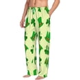 thumbnail image 6 of Logiee St. Patrick's Day Print Pajama Pants for Men,Men’s Pajama Bottoms,Mens PJ Pants with Pockets & Button Fly-Small, 6 of 6