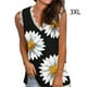 thumbnail image 4 of Qarigey Chaleco con cuello en V para mujer, jersey sin mangas, camiseta sin mangas para vacaciones en la playa, moda de verano, Top elegante, ropa Prendas para la parte del cuerpo Tipo 8 3XL Qarigey AP010894-62, 4 of 4