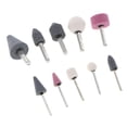 thumbnail image 4 of 10 Unids / Set Brocas de Cerámica para Uñas, Dispositivo de Repuesto de Cabezal de Manicura Eléctrico para Molino de Pulido de Pedicura Y Manicura ZP-1005 Macarena Kit de pulido de cabeza, 4 of 8