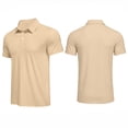 thumbnail image 2 of Men's Polo Shirts Buttons Casual Work T Shirts Quick Dry Short Sleeve Golf Shirt Outdoor Performance, S, 2 of 8