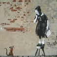 thumbnail image 2 of Anonymous (attributed to Banksy) 12x12 White Modern Wood Framed Museum Art Print Titled - Villere St., New Orleans, 2 of 4