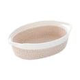 thumbnail image 2 of Cesta de cuerda de algodón, cesta para estante, cesta para escritorio, cesta para guardar artículos diversos para juguetes de bebé y perro. beige, 2 of 9