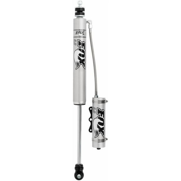 Fox Shocks Shock Absorber 985-24-121 Performance; Hydraulic/Nitrogen Gas Charged; With Remote Reservoir; 1 Year Warranty; Non-Adjustable Valving; Without Shock Boots; Black/Silver; Single