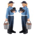 thumbnail image 1 of Juguetes modelo de granjero BuyWeek Figura de granjero realista Modelo de granjero PVC, 1 of 13