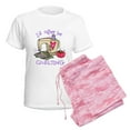 thumbnail image 6 of CafePress - I'd Rather Be Quilting Women's Light Pajamas - Women's Short Sleeve Print T-Shirt and Pants Light Cotton Pajama Set, 6 of 7