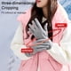 thumbnail image 3 of Guantes de invierno para mujer, moda con pantalla táctil, forro cálido, guantes para clima frío, regalos de Navidad, 3 of 5