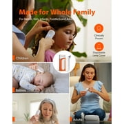 iHealth PT5 Digital Ear Thermometer for Babies, Toddlers, Kids, Adults. Baby Thermometer. Hyper Accuracy Infrared Sensor, Pre-Warmed Tip