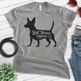 thumbnail image 2 of Rat Terrier Mama, Unisex Women's Shirt, Rat Terrier Owner, Funny Dog Mama Gift, Dark Heather Gray, Small, 2 of 6