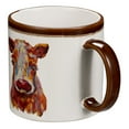 thumbnail image 4 of Mainstays Farm Cow Sculpted Stoneware Mug, 19.27 Ounces, White, 4 of 6