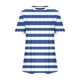 thumbnail image 4 of Fiudx Tops para Mujer Jersey Plisado Estampado con Cuello Redondo para Mujer, Top Informal de Moda de Manga Corta para Primavera/Verano, 4 of 4