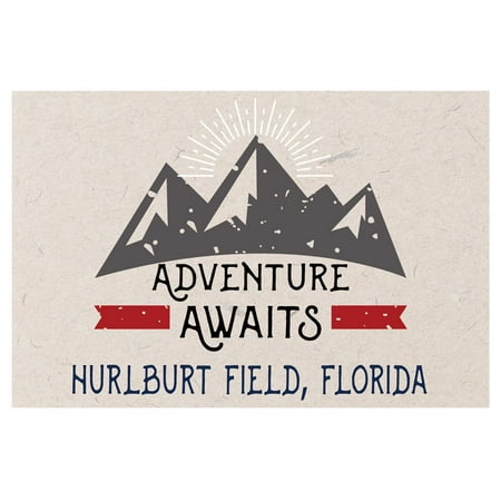 

Hurlburt Field Florida Souvenir 2x3 Inch Fridge Magnet Adventure Awaits Design
