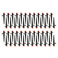 thumbnail image 2 of 60pcs 360 Degree 8 Holes Inserting Ground Drippers Adjustable Spraying Garden Water Dripper (Red, 60pcs/Pack), 2 of 8