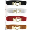thumbnail image 5 of 3 PCS Belt for Dress Chain PU Material Women's Decorative Miss, 5 of 8