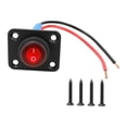thumbnail image 1 of davian Rocker Switch Panel Mount on Off Toggle Pre Wired Replacement Screw Mounting Waterproof Aluminum PP Build Suitable for Automotive Marine Boats RVs Tra 1 Gang, 1 of 8
