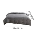 thumbnail image 4 of Sentmoon Comforter Cover Bedding Set Washed Solid Color Core Soft Comforter Style Dorm Bed Set Breathable Lightweight Cozy Fabric Fresh Tone Set for Apartment Guest Room and Easy Refresh, 4 of 8