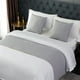 thumbnail image 1 of Bed Scarf Cover | 19.8 x 94.4 Inches | Soft Fine Fiber | Modern Bedroom Decor | Protects Comforter, Sheet, Blanket | Multi-Purpose Table Runner | Machine Washable, 1 of 6