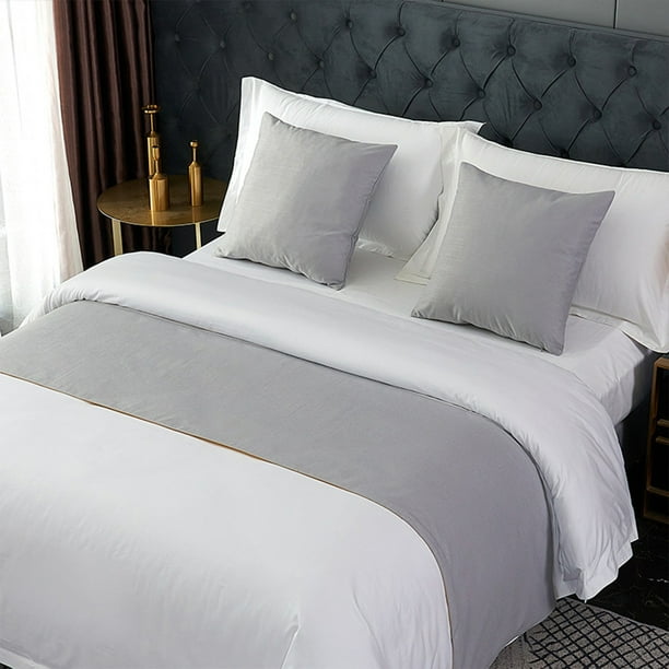 Camino De Cama, Cubrecama Decorativo, Mantilla Moderna, Capa Protectora Para Edredones, Decoración Para Dormitorio Y Mesa.