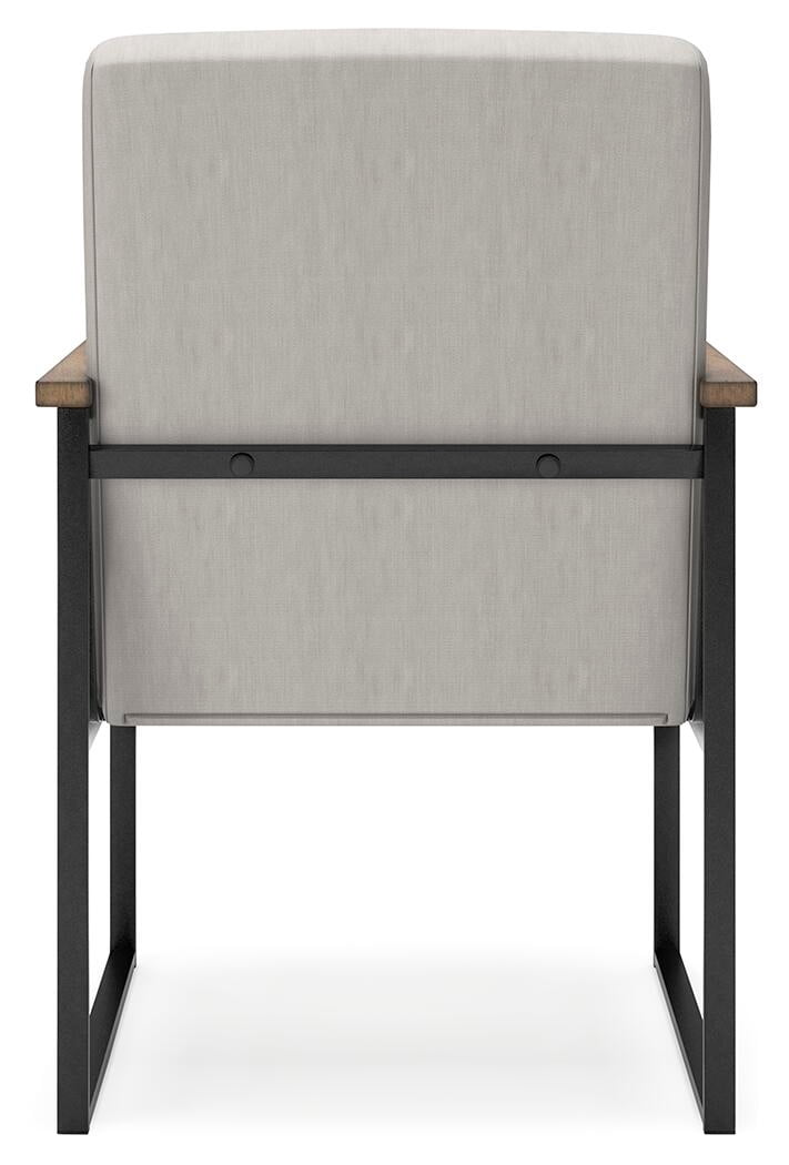 Signature Design by Ashley Montia Home Office Desk Chair, Light Brown
