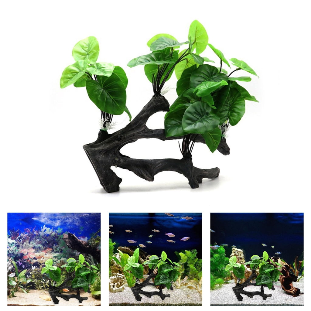Aquariums Handicrafts Artificial Driftwood Plant Decorations Fish Tanks Supplies Sea Art Decorations