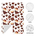 thumbnail image 4 of Car Seat Cover Baby, Chocolate Print No.J93 Baby Car Seat Cover for Baby Boys Girls Newborn , Infant Car Seat Canopy Cover Nursing Breastfeeding Cover Warm Blanket, 4 of 7