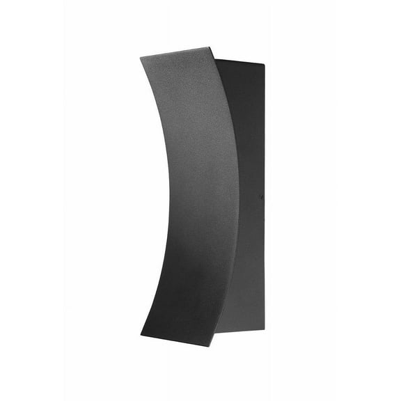 Z Lite 582S-BK-LED 12 in. Landrum LED Black Outdoor Wall Sconce
