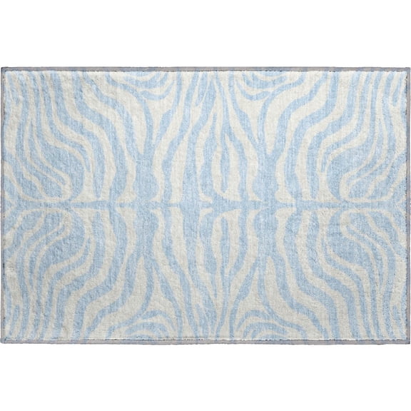 Dalyn Rugs Premium Machine Washable Mayfield AMF1042 Sky 1'8" x 2'6" Rug
