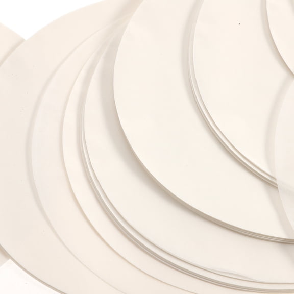 DEEPCRAFF 350pcs White Baking Paper Sheets, Moisture Resistant Oven Safe Parchment Paper Pads for Cooking and Baking