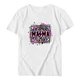 thumbnail image 4 of Birdeem T-Shirt Imprimé Mode pour Femmes Manches Courtes Blouse Col Rond Hauts Décontractés, 4 of 5