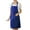Blue, variant on Yesbay Unisex Apron with Pockets Adjustable Straps Cooking Apron for Grill Restaurant Bar Cafes