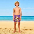 thumbnail image 4 of Pantalones cortos de playa para niños y niñas, de color liso, con estampado bonito, transpirables y con bolsillos, para verano, 4 of 9
