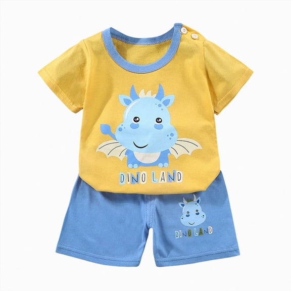 Pajamas for Baby Girls Boys Pajamas Set Soft Toddler Sleepwear Kids Clothes Suit Baby Clothes Kaprioy Girl Clothes