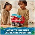 thumbnail image 5 of PAW Patrol Jungle Pups, Marshall Elephant Firetruck with Figure, Toys for Kids Ages 3 and Up, 5 of 12