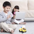 thumbnail image 4 of BEADCEST 1Pack Inertial Cars Yellow Plastic for Kids Long Running Duration Playtime Toys, 4 of 7