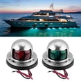 thumbnail image 1 of 2Pcs LED Side Bow Navigation  Light for Marine Boat Yacht, 1 of 8