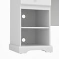 thumbnail image 5 of Campbell Wood Kids Desk with 1 Drawer and 2 Shelf Storage, White, 5 of 15
