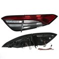 thumbnail image 1 of Car LED  Light, Clear Visibility Shock Proof 1 Pair Waterproof Facelift Style LED Tail Light Assembly Red Housing  For Vehicle, 1 of 8