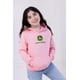 thumbnail image 2 of Sudadera con capucha con el logotipo de John Deere para niñas pequeñas, de forro polar, talla 6, col, 2 of 5
