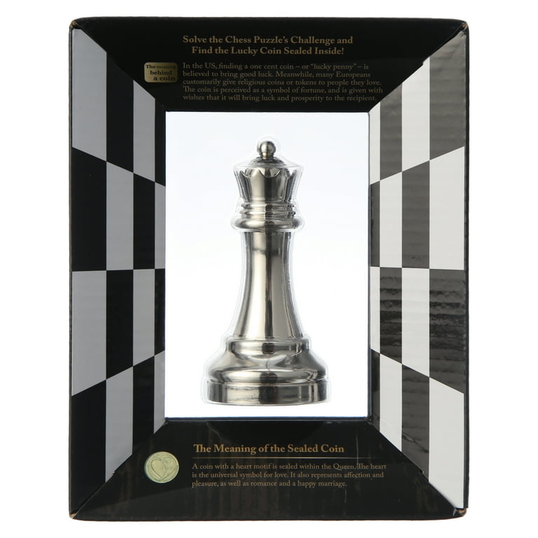 Hanayama Cast Chess Puzzles: Queen - Walmart.com