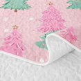 thumbnail image 5 of Manfei Vintage Christmas Animals Bed Spread Queen,Merry Xmas Queen Coverlet Set,3-Piece,1 Quilt and 2 Pillowcases, 5 of 7