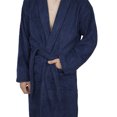 thumbnail image 4 of Peignoir Homme 100 % Coton en Tissu Éponge Châle Robe de Luxe Robe de Spa, 4 of 9