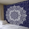 thumbnail image 1 of Tapiz multifunción, colores brillantes que transmiten paz, tapiz hippie de mandala tradicional indio, colcha bohemia ombré, suave y agradable para la piel, decoración de pared renovada, perfecto para, 1 of 5