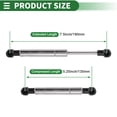 thumbnail image 4 of Unique Bargains 2pcs 40lb/180N 7.5inch/190mm Plastic End Fitting Lift Support Struts Silver Tone, 4 of 8