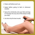 thumbnail image 3 of Seven Minerals Calming Magnesium Spray | 100 Percent Natural Essential Oils Blend - (Organic Lavender, Roman Chamomile, Clary Sage, and Bergamot) || eBook Included (New), 3 of 7
