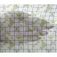 thumbnail image 4 of oneOone Viscose Chiffon Fabric Diamond & Triangle Geometric Fabric Prints By Yard 42 Inches, 4 of 4