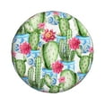 thumbnail image 2 of Junzan Flowers And Cactus Tire Cover Wheel Protector For Truck Suv Trailer Camping Rv Tire Covers-14 Inch, 2 of 9