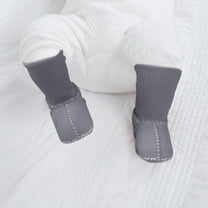 Nilvkv Children's Walking Shoes Soft Sole Winter 0-1 Years Old Warm Breathable Imitation Sheepskin One Baby Shoes Floor Socks Indoor Shoes